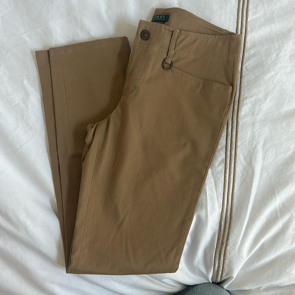 Lauren Ralph Lauren tan pants